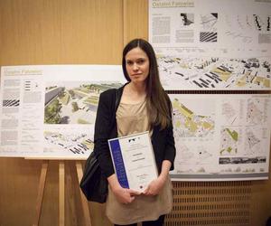 Wyróżnienie - Katarzyna Burny, autorka projektu Ostatni Falowiec