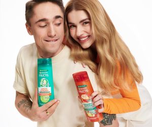 Julia Żugaj i Wojciech Kucina zapraszają do ery „good hair day” z Garnier Fructis