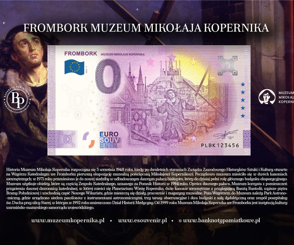 Kopernik trafił na banknot