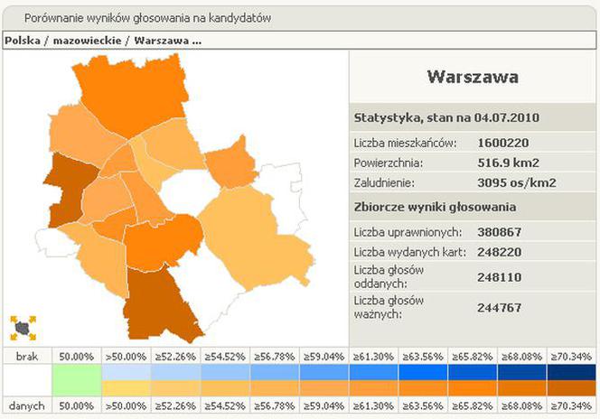 Wybory - Warszawa