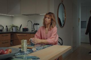 M jak miłość, odcinek 1833. Stryj Erwin (Andrzej Dopierała), Kama (Michalina Sosna)