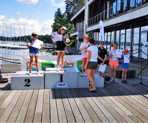 Mali żeglarze z Iławy wrócili z medalami z Olsztyna