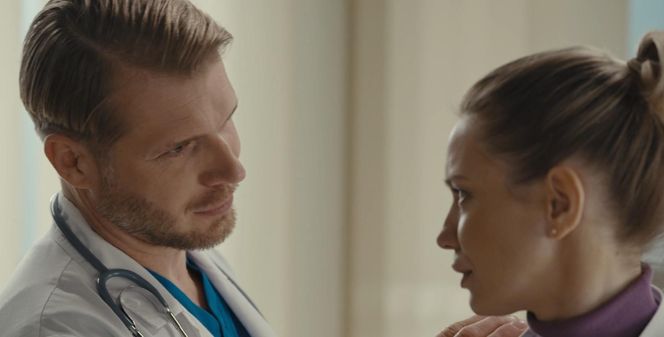 	Na dobre i na złe odc. 955. Maks Beger (Tomasz Ciachorowski), Dominika (Paulina Gałązka)