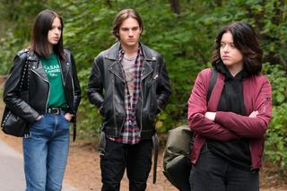 M jak miłość odc. 1712. Basia (Gabriela Raczyńska), Ania (Gabriela Świerczyńska), Jasiek (Stanisław Dusza)