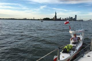Aleksander Doba po raz trzeci płynie kajakiem przez Atlantyk. Tym razem z Nowego Jorku do Europy