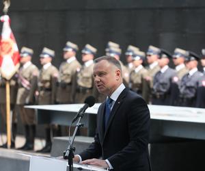 Andrzej Duda i Rafał Trzaskowski w 79. rocznicę Powstania Warszawskiego