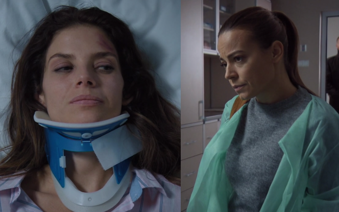 M jak miłość odcinek 1430, Anka (Weronika Rosati), Magda (Anna Mucha)