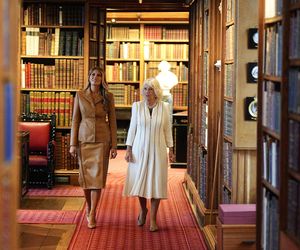 Pierwsza Dama USA w Windsorze spotkała się z królową Kamilą i księżną Kate