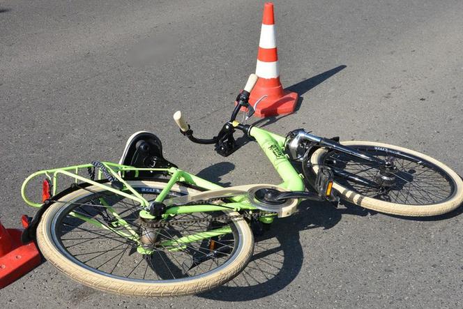 Wypadek z udziałem 11-letniej rowerzystki w powiecie krośnieńskim