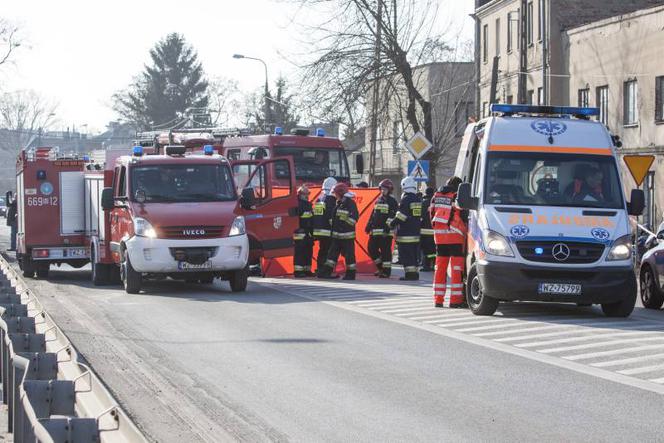 Wypadek Błonie k. Warszawy. Motocyklista nie żyje