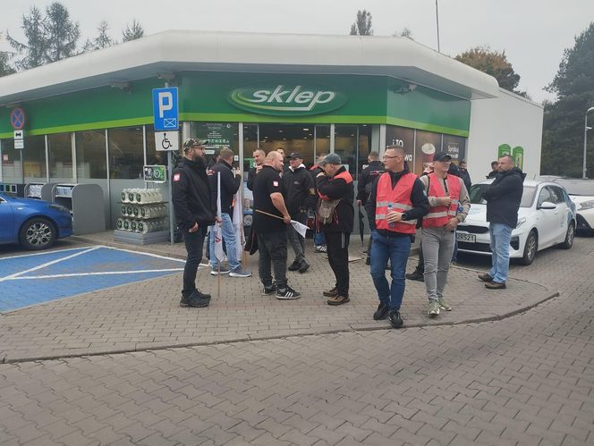 Wielka blokada Jastrzębia-Zdroju. Protest górników i hutników. Miasto stoi