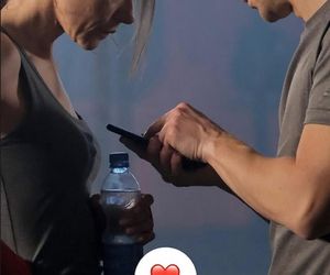 M jak miłość na planie. Martyna (Magdalena Turczeniewicz), Jakub (Krzysztof Kwiatkowski) 