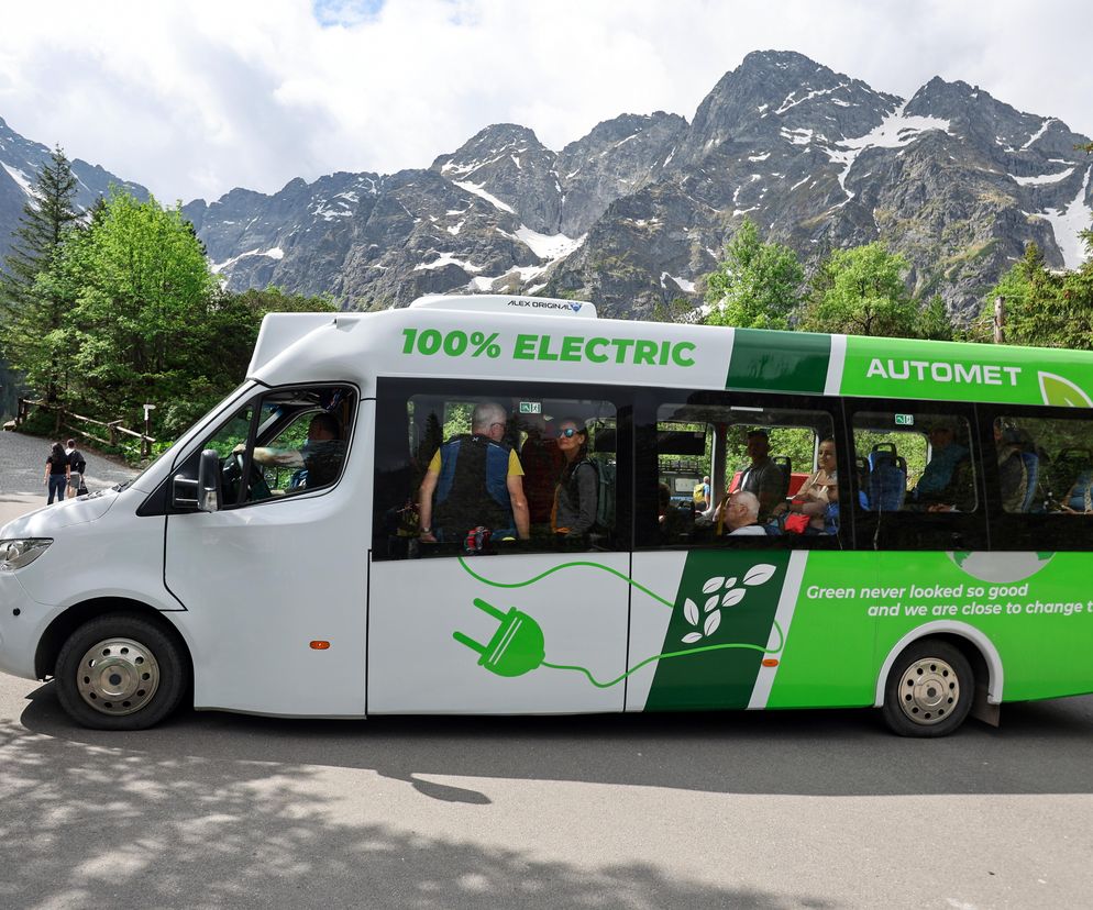 Zakończyły się testy elektrycznego busa na trasie do Morskiego Oka