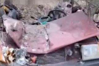 Wojna w Ukrainie. Rosyjski czołg zmiażdżył samochód. Zginęła trzyosobowa rodzina