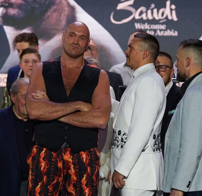 Tyson Fury i jego wielka przemiana przed walką Fury - Usyk