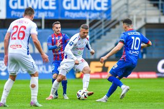  Zadyma na meczu Piast - Górnik