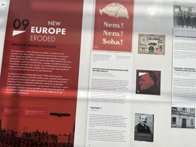 "Po Wielkiej Wojnie. Nowa Europa 1918–1923."