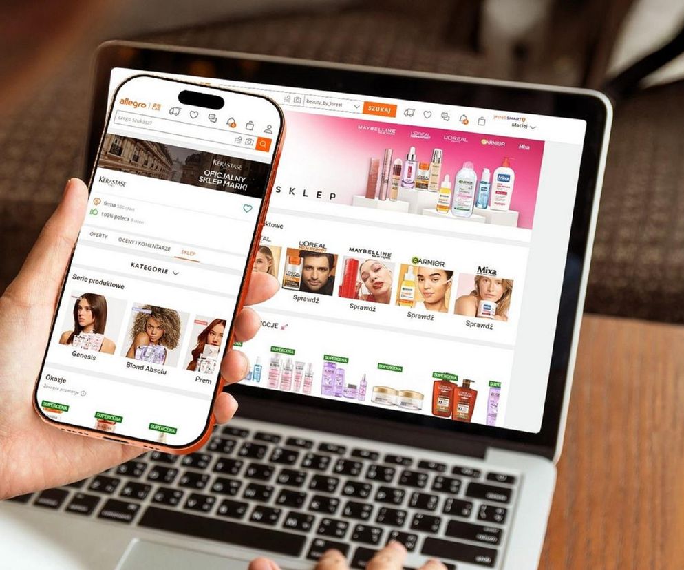 Allegro i L'Oréal Polska otwierają nowe, oficjalne sklepy marek