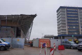 Postępują prace nad konstrukcją budynku Dworca Głównego w Olsztynie. Perony niemal na ukończeniu [ZDJĘCIA]