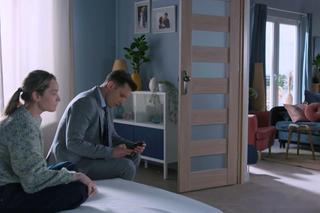 Na Wspólnej, odc. 3862. Kasia (Julia Chatys), Darek Żbik (Michał Mikołajczak)