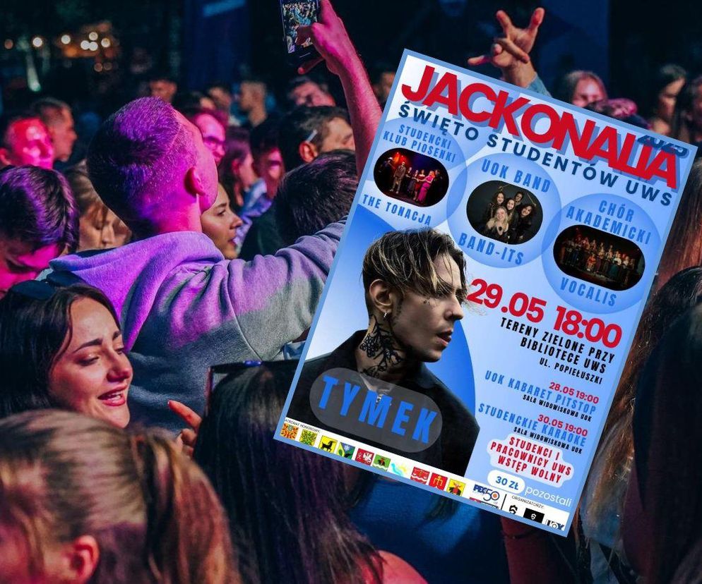 Jackonalia 2025 - święto studentów Uniwersytetu w Siedlcach. Znamy program!