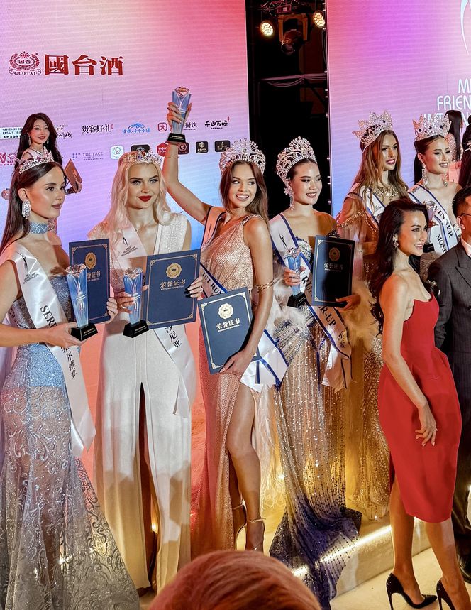 Polka podbiła Chiny! Ewa Bochenko z tytułem I Wicemiss Miss Friendship International 2025