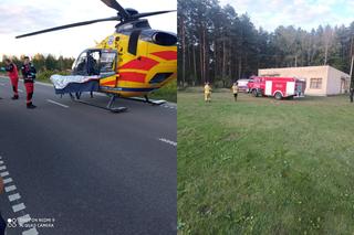 Dramatyczne sceny obok szkoły! Chłopiec zawisł 4 metry głową w dół na transformatorze [GALERIA]