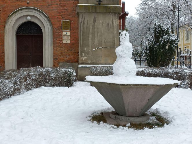 Leszno wygląda bajkowo! Na walentynki sypnęło śniegiem