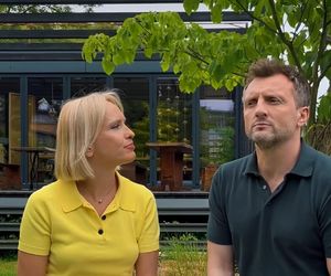 M jak miłość na planie. Dorota (Iwona Rejzner), Bartek (Arkadiusz Smoleński) 