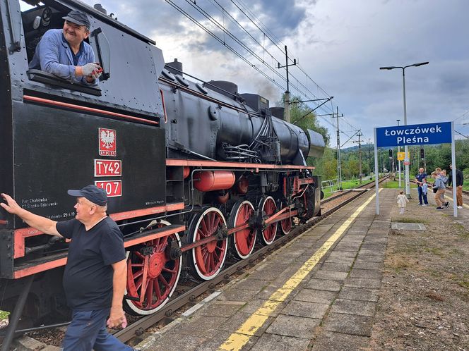 Pociąg Retro 2025 - Pleśna - Łowczówek - Tuchów