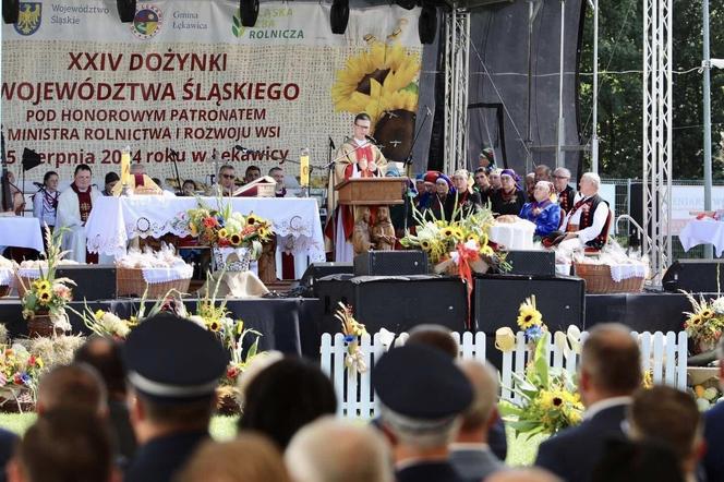 XXIV Dożynki Województwa Śląskiego w Łękawicy 