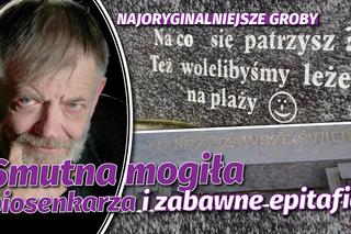 Smutny grób polskiego piosenkarza oraz zabawne epitafia. Niezapomniani [WIDEO]