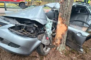 Poważny wypadek w miejscowości Podlesie. Ranne cztery osoby, w tym dziecko