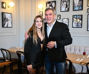 Julia Szeremeta na kolacji z Dariuszem Michalczewskim