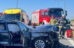 Karambol na S8. Są ofiary śmiertelne