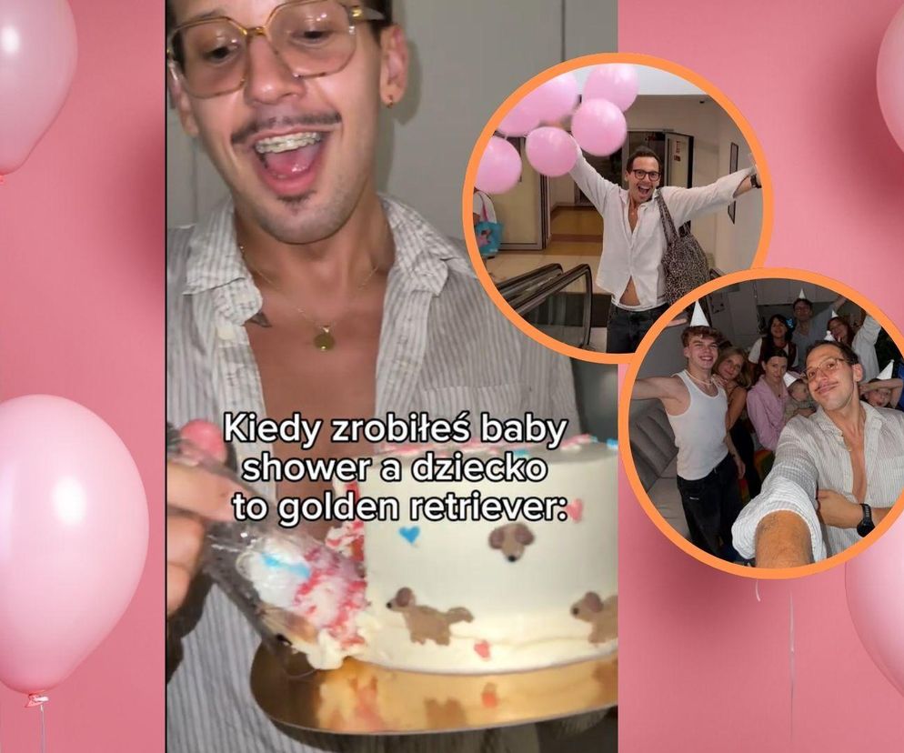 Influencer zrobił baby shower... dla psa! W sieci burza