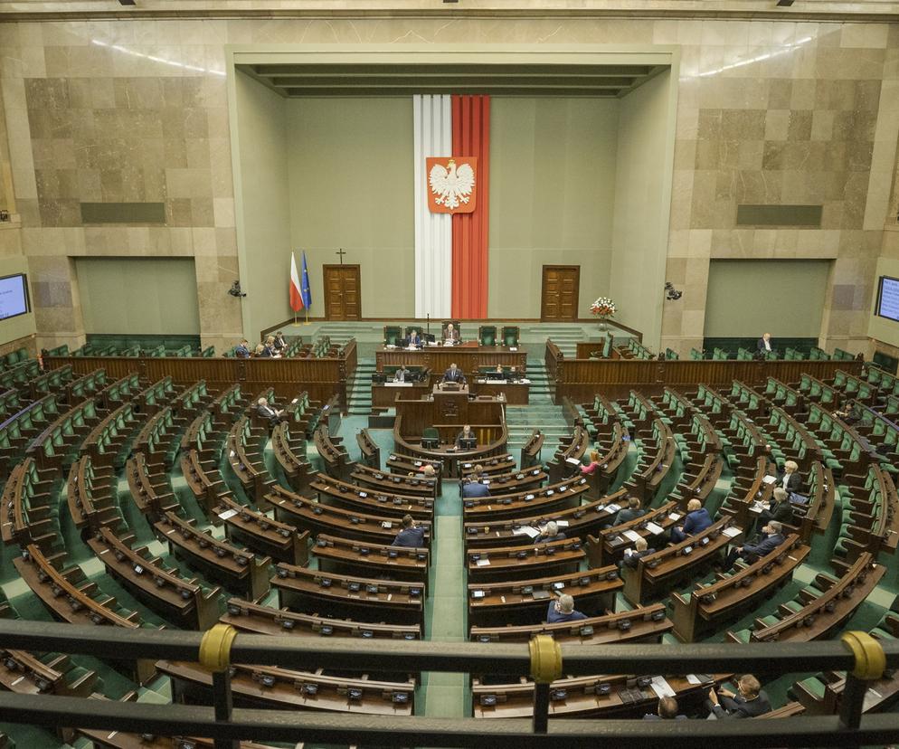 Sejm głosowanie posiedzenie ul.Wiejska Warszawa