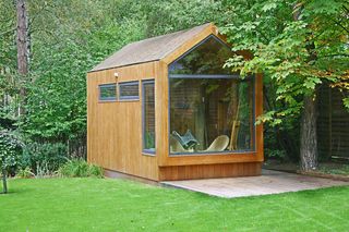 Strefa gospodarcza w ogrodzie