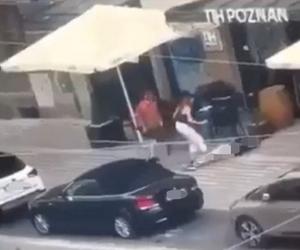 Egzekucja w restauracji w centrum Poznania