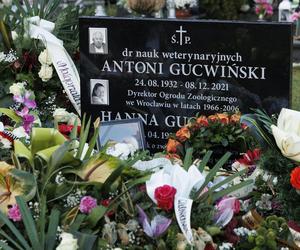 Grób Hanny i Antoniego Gucwińskich na Cmentarzu Osobowickim we Wrocławiu