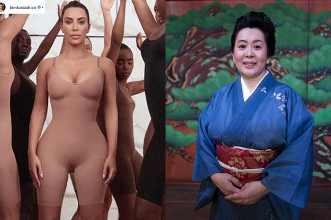 Kim Kardashian i jej kimono