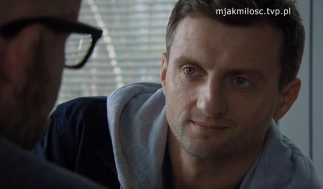 M jak miłość. Bartek (Arkadiusz Smoleński), Andrzejek (Tomasz Oświeciński)
