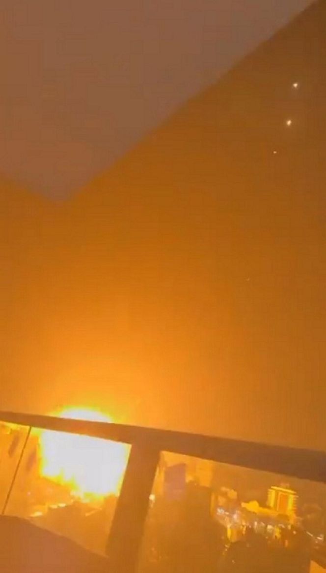 Rakieta trafiła prosto w blok w Izraelu