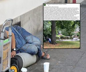 Tylko siedzą i śmierdzą. Bractwo Kurkowe pisze o bezdomnym problemie w Parku Strzeleckim