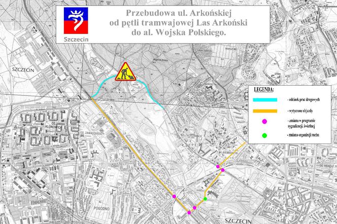 Przebudowa ul. Arkońskiej