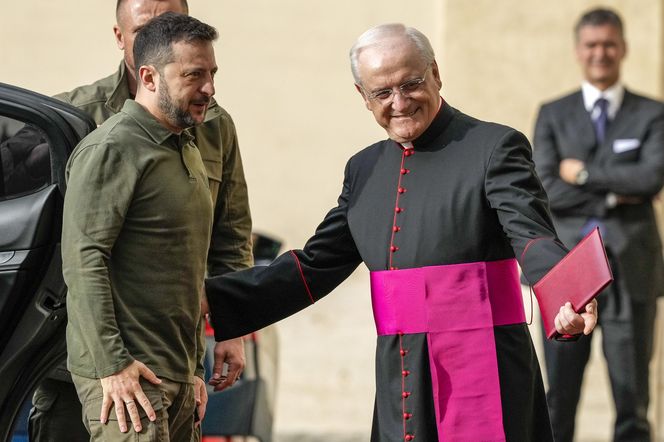 Zełenski pojechał do papieża Franciszka. Dał mu wstrząsający prezent