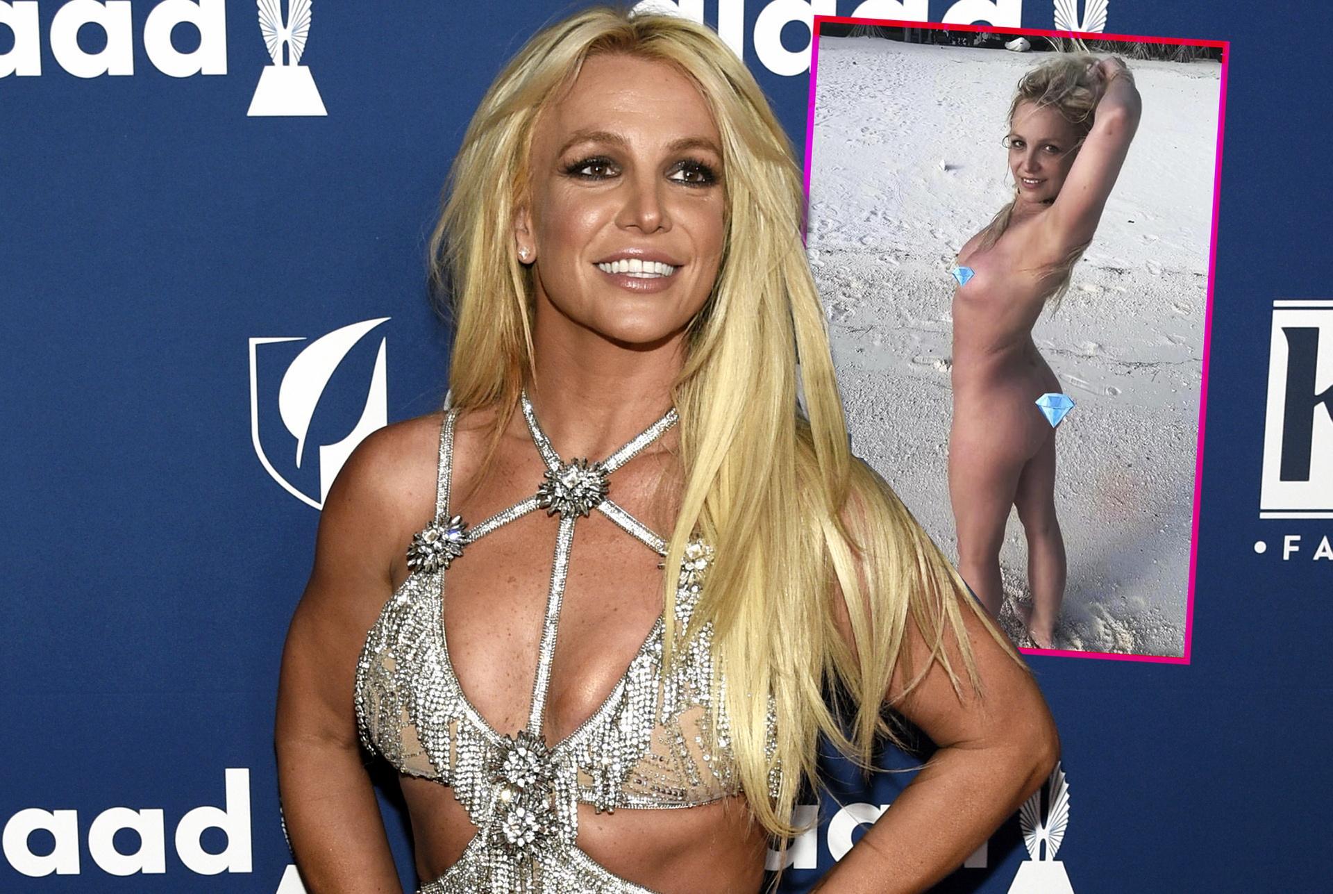 Britney Spears rozebrała się do naga na plaży! Pokazała absolutnie wszystko  w Polinezji francuskiej. Potem wszystko zniknęło! - Super Express -  wiadomości, polityka, sport