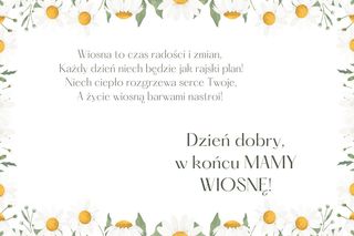 Dzień wiosny - kartki z życzeniami