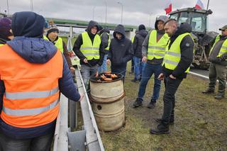 Protest rolników na Podkarpaciu