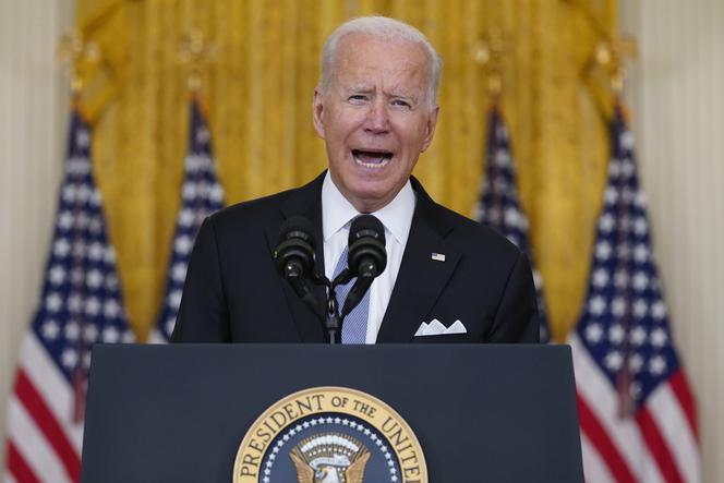 Prezydent USA Biden przedstawia stanowisko w sprawie Afganistanu 